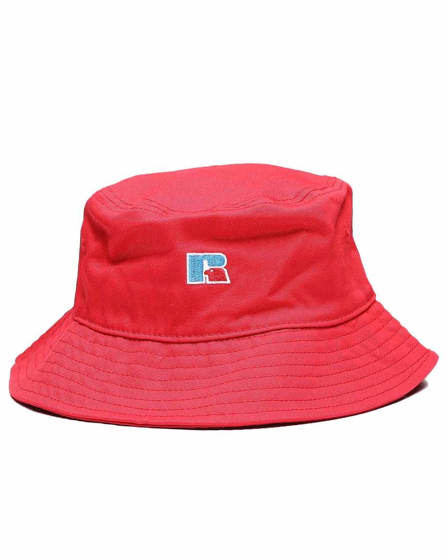 Men Russell Athletics | Core Bucket Hat Red