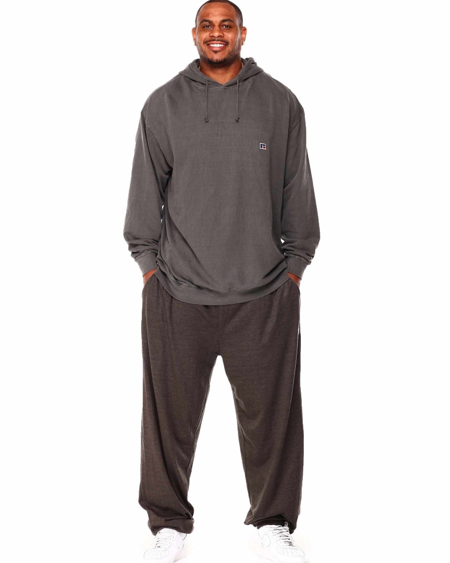 Men Russell Athletics Big & Tall | Jersey Pant Heather Charcoal