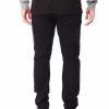 Men Rebel Minds Cargo Pants | Slim Fit Twill Pants Black