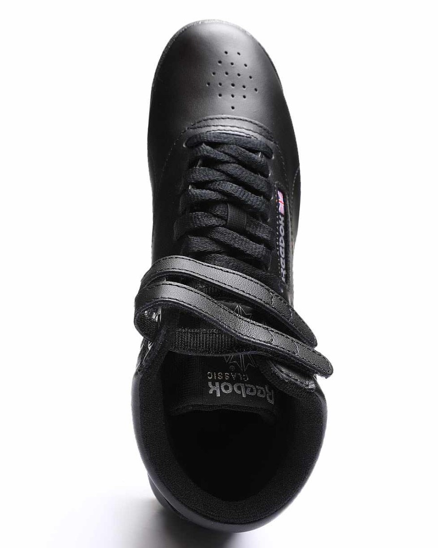 Women Reebok Shoes | Freestyle Hi Sneakers Black