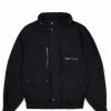 Men Reason Light Jackets | Utility Stretch Nylon Jacket Black