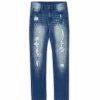 Men Reason Cargo Pants | Zedd Denim Jeans Med Blue