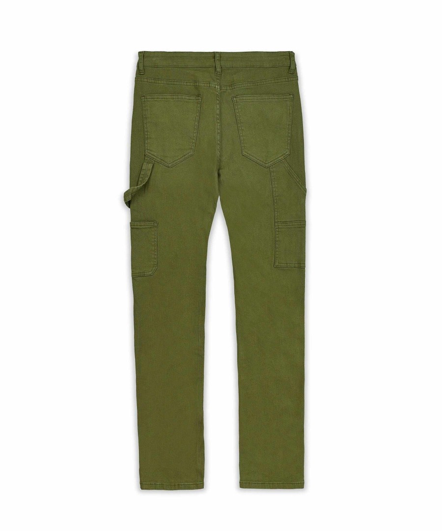 Men Reason Jeans | Carson Carpenter Jeans Olive