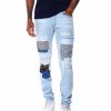 Men Reason Cargo Pants | Highbrook Denim Jean Blue