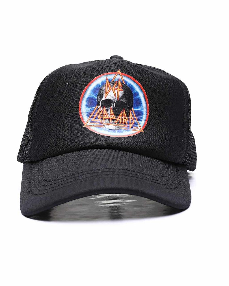 Women Reason Hats | Def Leppard Adrenalize Trucker Hat Black