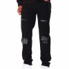 Men Reason Cargo Pants | Samuel Denim Pants Black