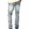 Men Reason Cargo Pants | Matthew Denim Jeans Blue