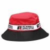 Men Russell Athletics | Taping Bucket Hat Black/Red