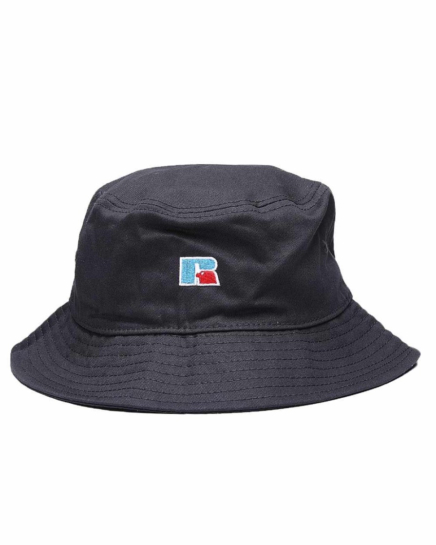 Women Russell Athletics Hats | Core Bucket Hat Navy