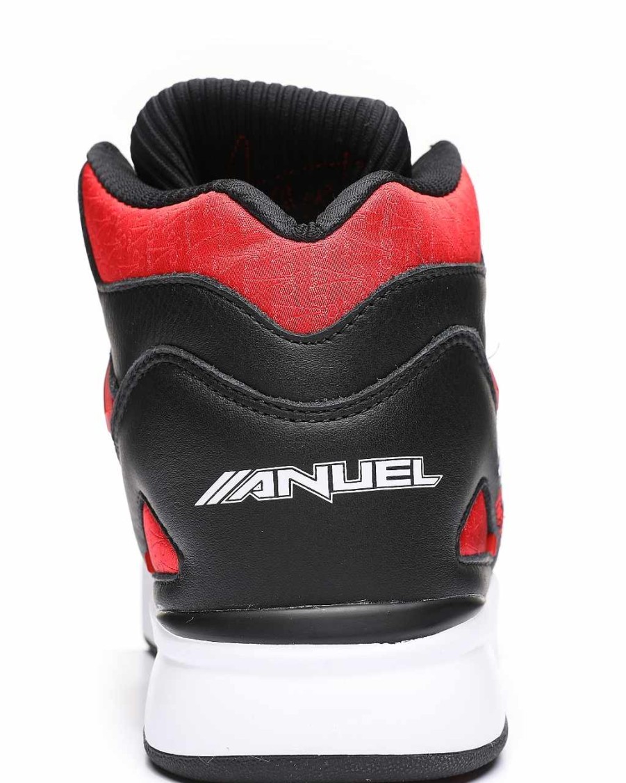 Men Reebok Sneakers | Pump Omni Zone Ii Sneakers Black/Red