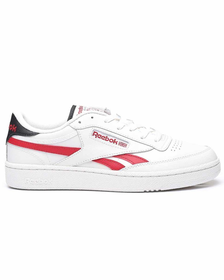 Men Reebok Sneakers | Club C Revenge Sneakers White/Red