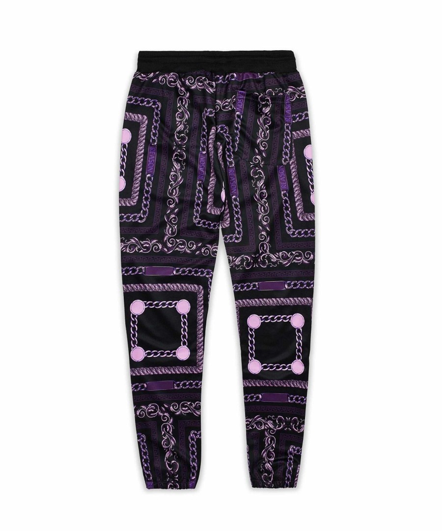 Men Reason Joggers | Chain Link Joggers Purple