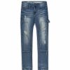 Men Reason Cargo Pants | Lee Carpenter Jeans Med Blue