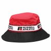 Women Russell Athletics Accessories | Taping Bucket Hat Black/Red