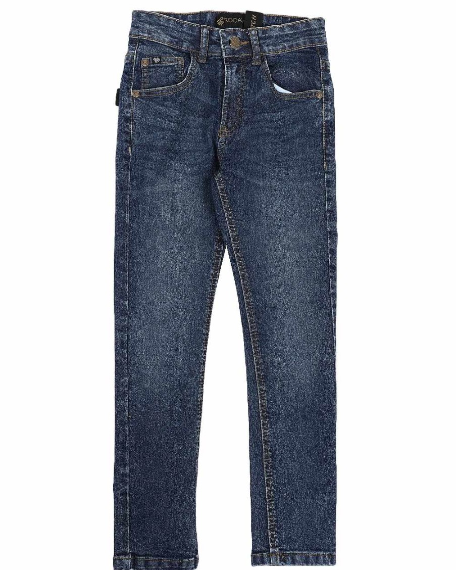 Boys Rocawear Jeans | Washed Stretch Skinny Jeans Blue