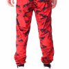 Men Rocawear Joggers | Camo Tech Fleece Jogger Pant Red Camo