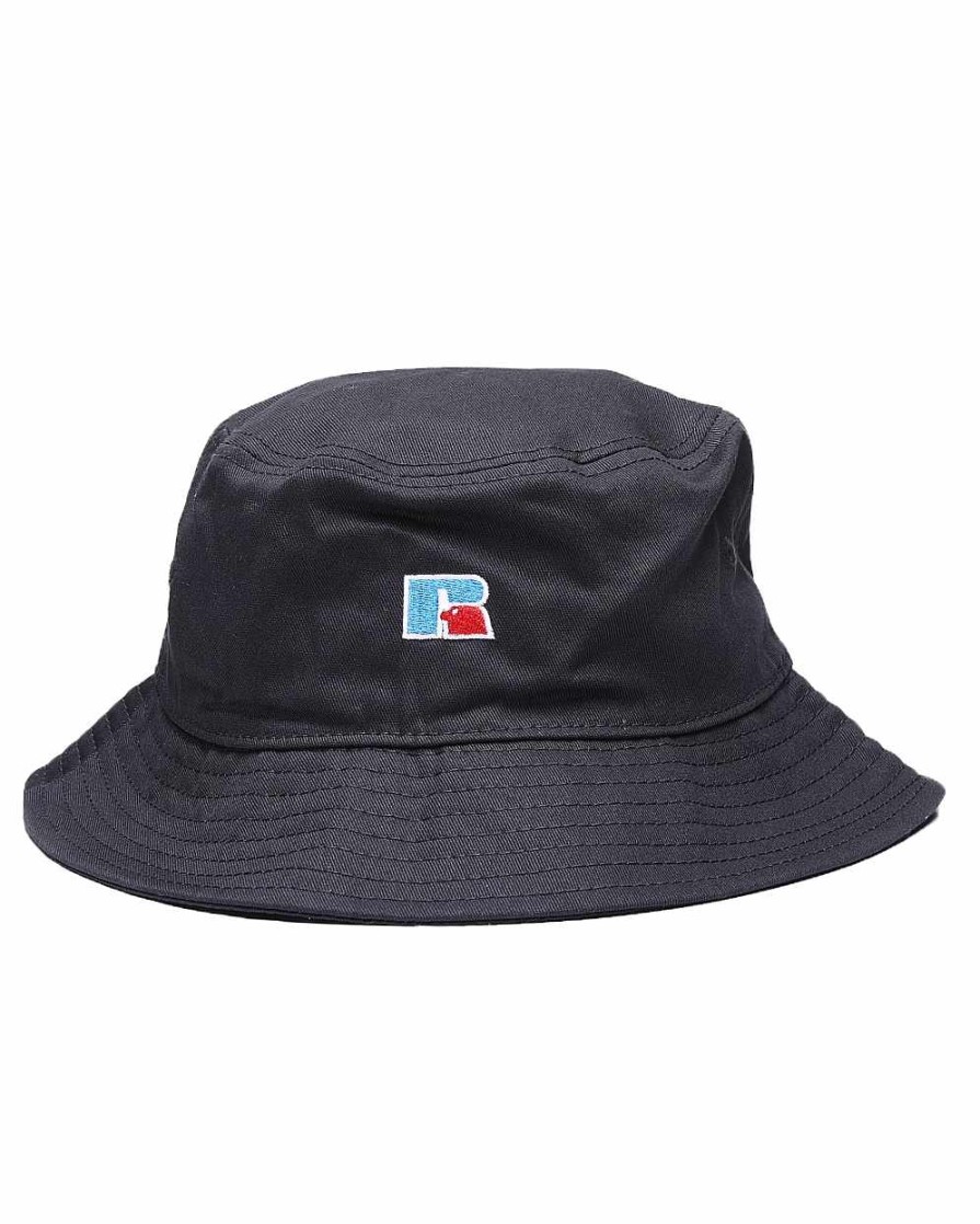 Men Russell Athletics | Core Bucket Hat Navy