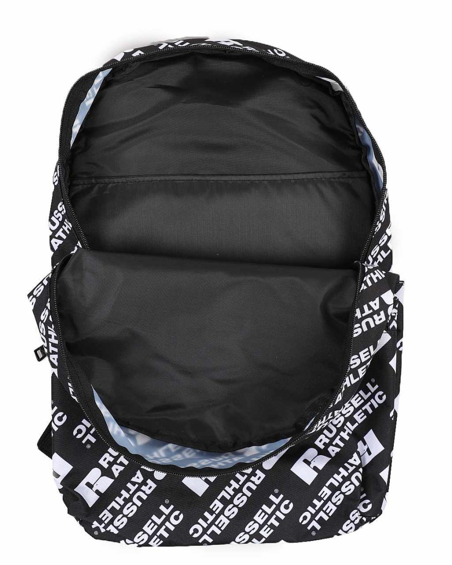 Boys Russell Athletics Accessories | Score Board Backpack Black/White