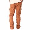 Men Rocawear Cargo Pants | Cut & Sew Twill Jogger Pants Khaki