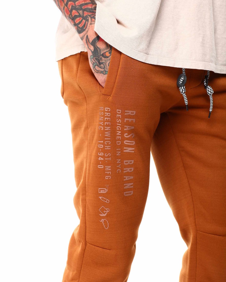 Men Reason Joggers | Sterling Jogger Rust