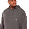 Big Tall Russell Athletics Hoodies | French Terry Pullover Hoodie Charcoal