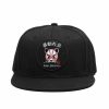 Men RIOT SOCIETY | Red Panda Snapback Hat Black