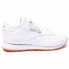 Women Reebok Shoes | Classic Leather Gum Sneakers White