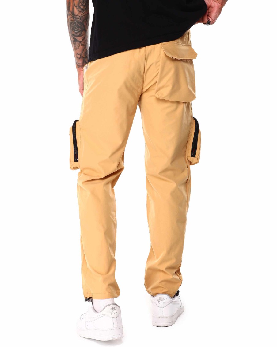 Men Reason Joggers | Bondage Cotton Twill Utility Jogger Tan