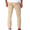 Men Rocawear Joggers | Stretch Twill Cut & Sew Jogger Pants Khaki