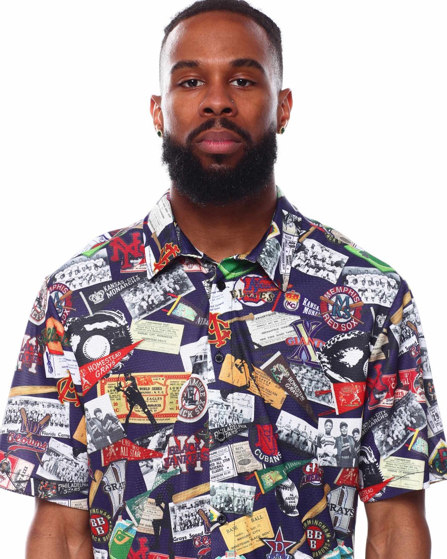 Men Reason Button Downs | Nlbm Aop Button Up Shirt Multi