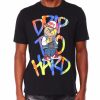 Men Rocawear Tees | Drip Too Hard Bear Graphic T-Shirt Black