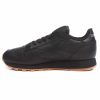 Men Reebok Shoes | Classic Leather Gumsole Sneakers Black