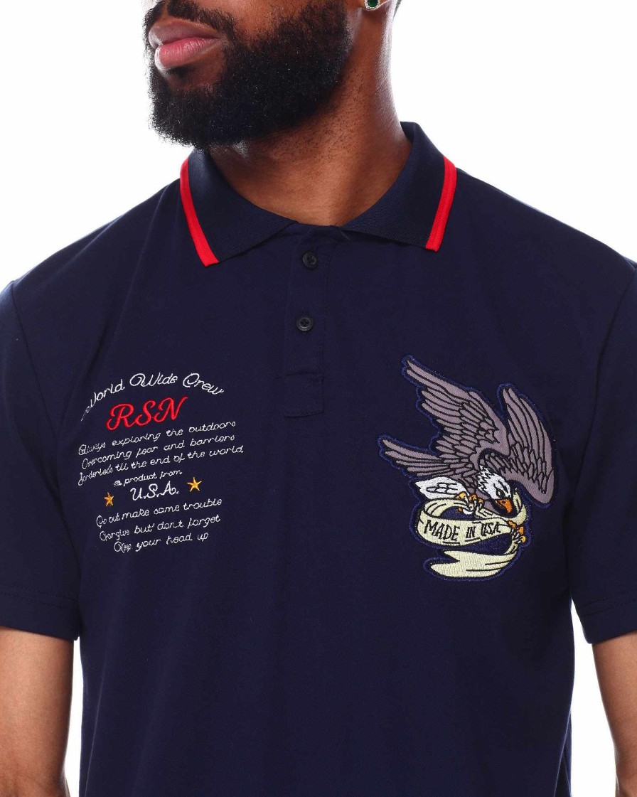 Men Reason Polos | Wild & Free Polo Navy