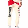 Men Rebel Sweatpants | Fleece Racing Sweat Pants Red