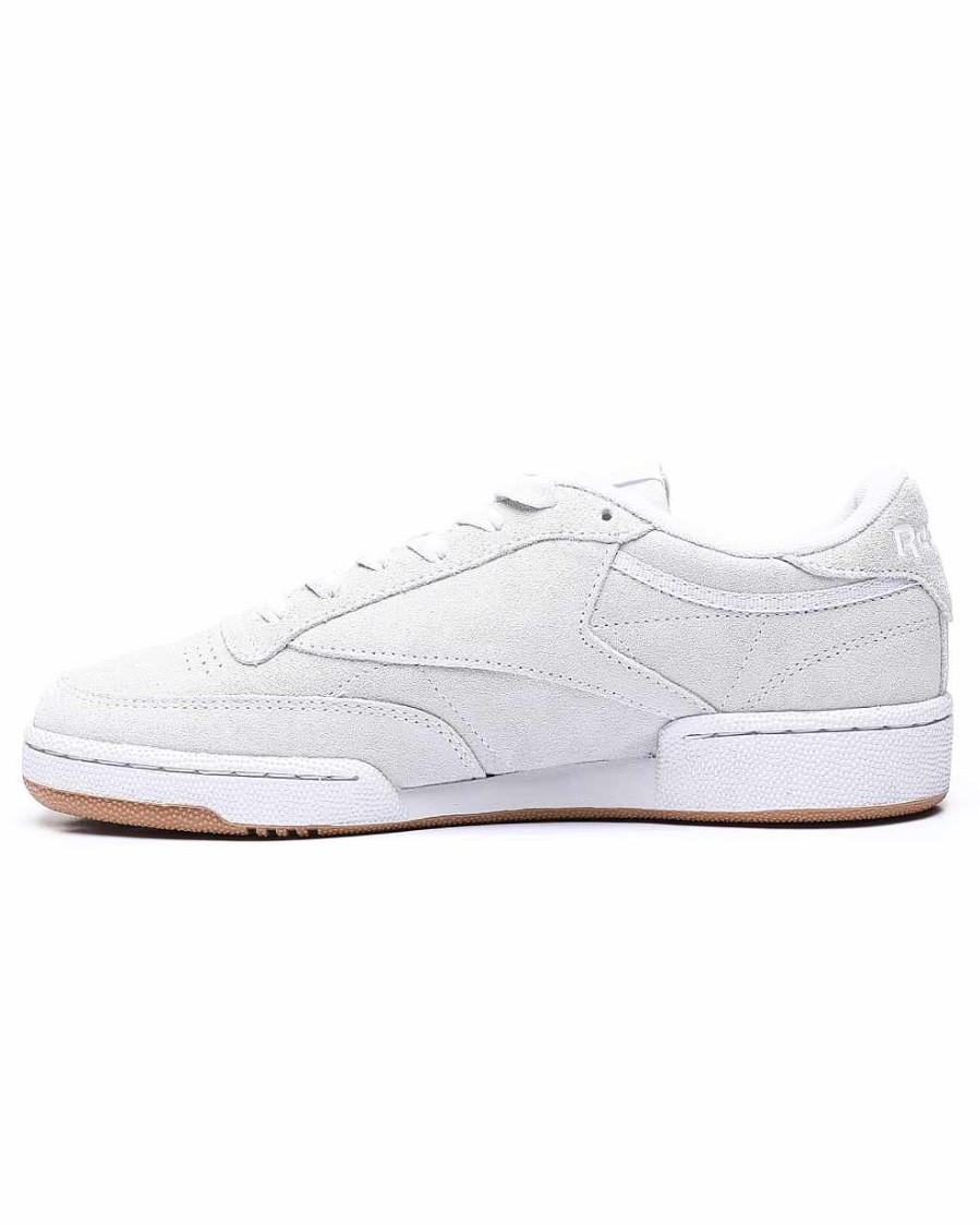 Men Reebok Shoes | Club C 85 Sneakers Light Grey