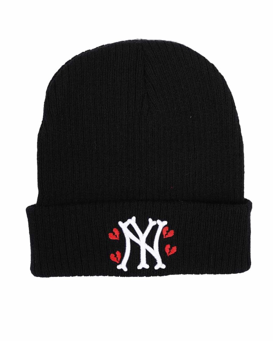 Women Reason Hats | Ny City Of Dreams Beanie Black