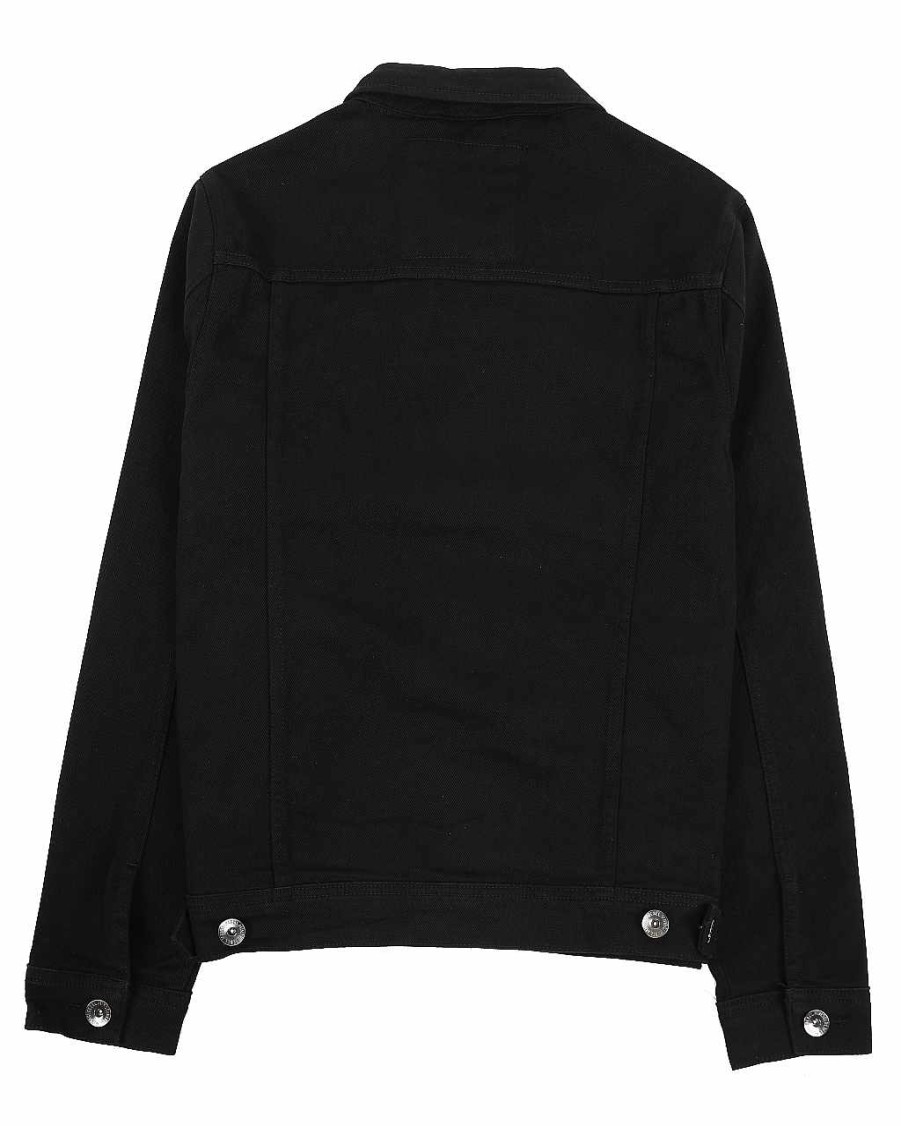 Men Rebel Minds Light Jackets | Twill Jacket Black