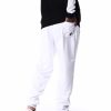 Men Rocawear Joggers | Cut & Sew Fleece Jogger White