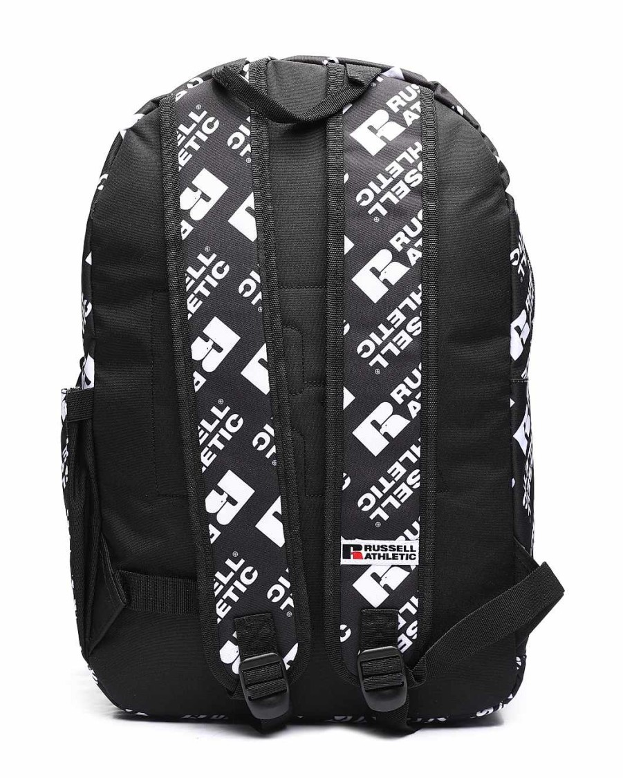 Men Russell Athletics | Score Board Backpack Black/White