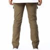 Men Rocawear Cargo Pants | Cut & Sew Twill Jogger Pants Olive