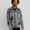 Men Reason Denim | Scorpion Denim Jacket Multi