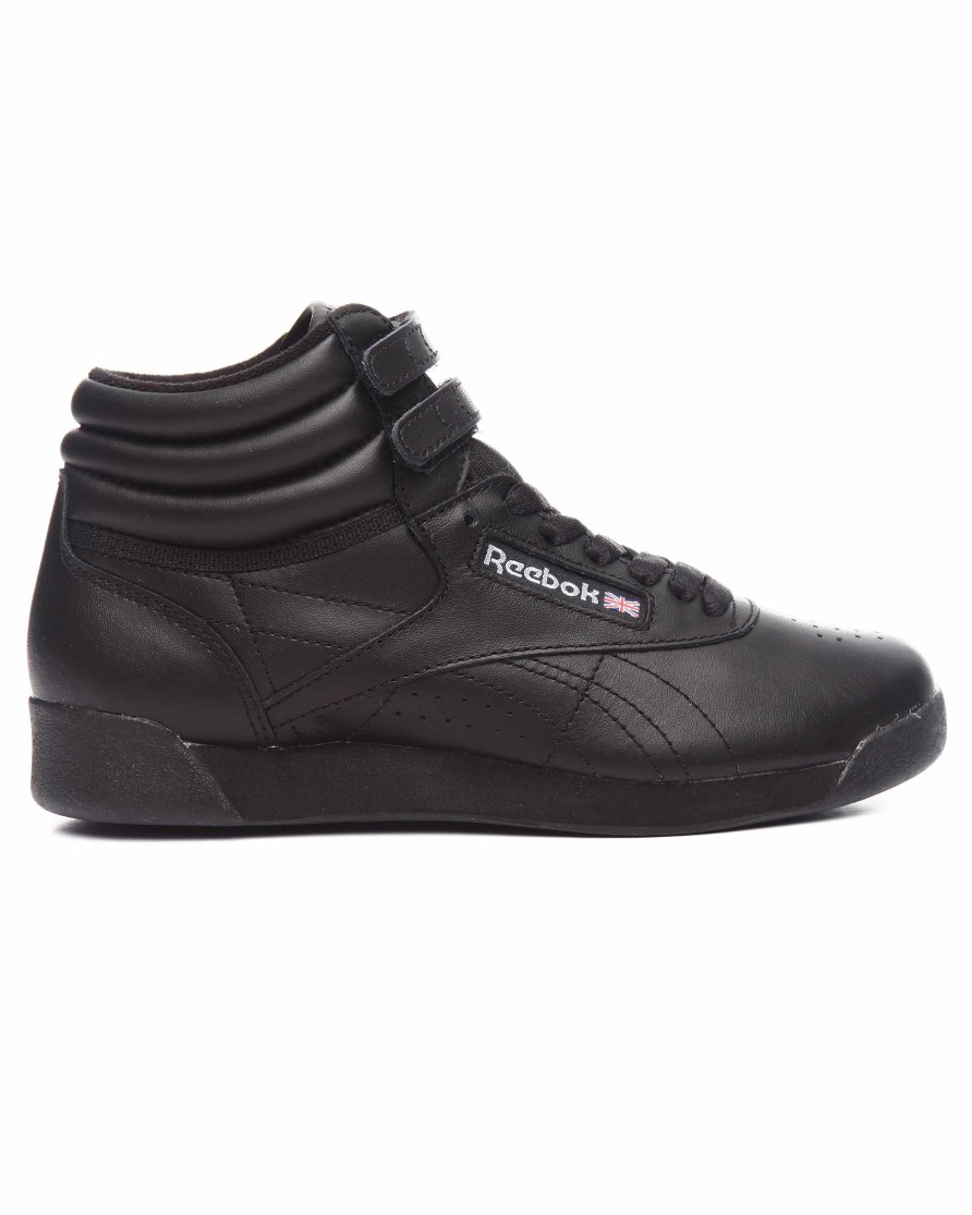 Women Reebok Shoes | Freestyle Hi Sneakers Black