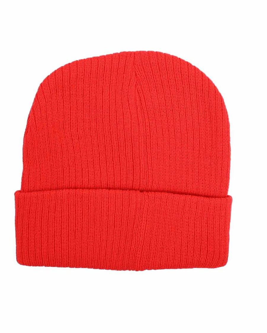 Men Reason | Crossbones Beanie Red