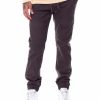 Men Rocawear Joggers | Cut & Sew Twill Jogger Pants Charcoal