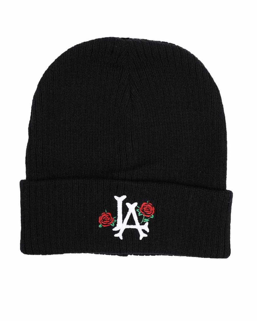 Women Reason Accessories | La City Of Angels Beanie Black