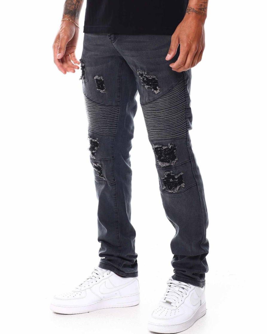 Men Reason Cargo Pants | Flynn Denim Jean Grey