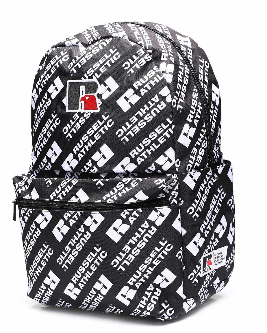 Girls Russell Athletics Accessories | Score Board Backpack Black/White