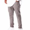 Men Rebel Minds Big & Tall | Slim Fit Color Twill Pants Grey