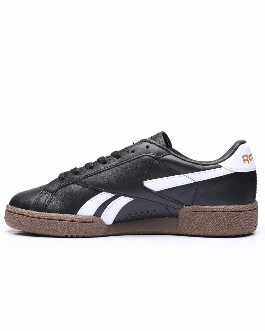 Men Reebok Shoes | Club C Grounds Uk Sneakers Black/White