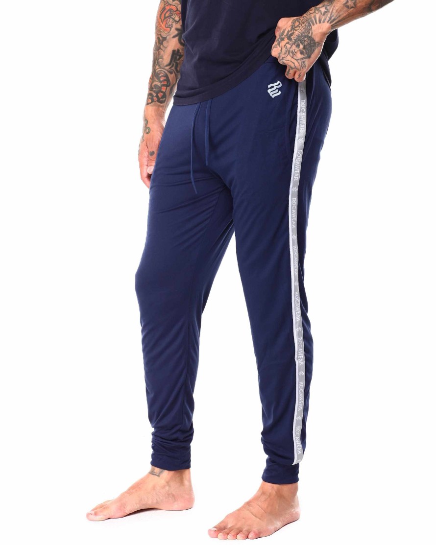 Men Rocawear Cargo Pants | Yummy Joggers Navy